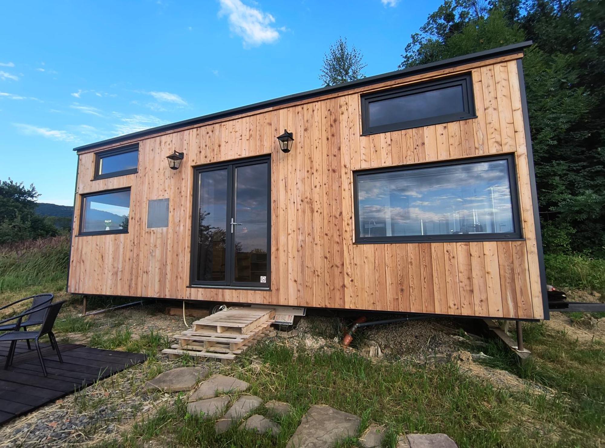 Tiny House Chvalcov别墅 外观 照片